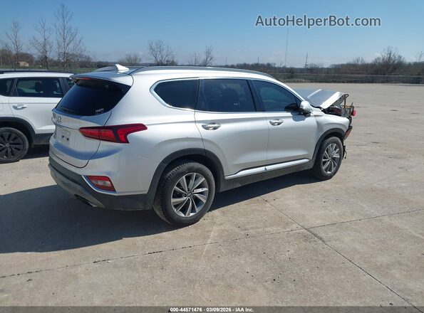5NMS33AD8LH168590 2020 HYUNDAI SANTA FE Silver Tył prawy