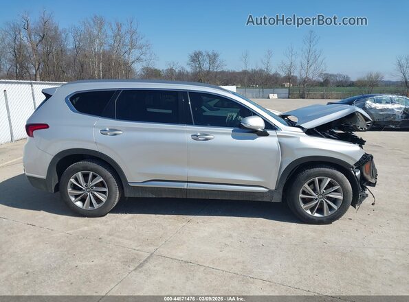 5NMS33AD8LH168590 2020 HYUNDAI SANTA FE Silver Widok wnętrza 360 stopni