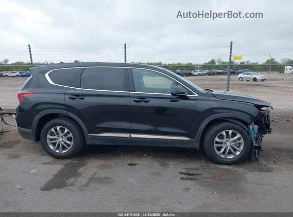 5NMS33ADXKH127473 2019 HYUNDAI SANTA FE Черный Панорамный вид салона 360°