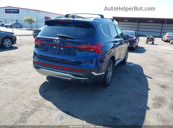 5NMS34AJXMH328367 2021 HYUNDAI SANTA FE Blue Tył prawy