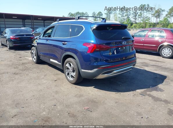5NMS34AJXMH328367 2021 HYUNDAI SANTA FE Blue Tył lewy