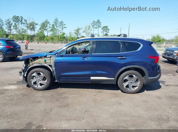 5NMS34AJXMH328367 2021 HYUNDAI SANTA FE Blue Widok wnętrza 360 stopni