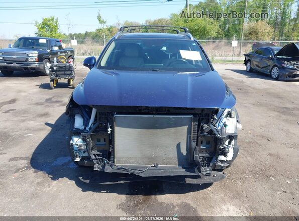 5NMS34AJXMH328367 2021 HYUNDAI SANTA FE Blue Widok zestawu wskaźników