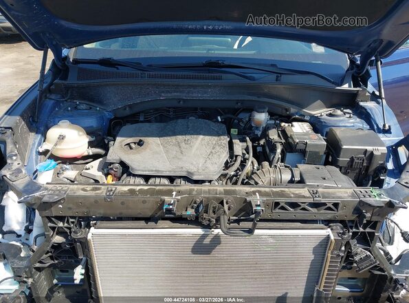 5NMS34AJXMH328367 2021 HYUNDAI SANTA FE Blue Widok z tyłu
