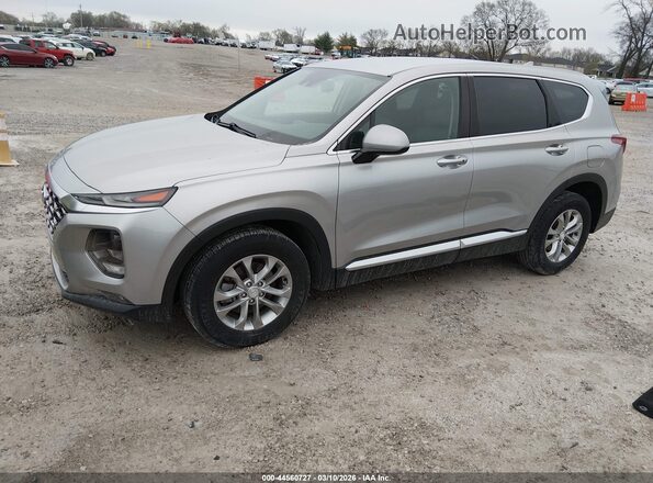 5NMS3CAD0LH189014 2020 HYUNDAI SANTA FE Gray Vista tres cuartos delantera izquierda