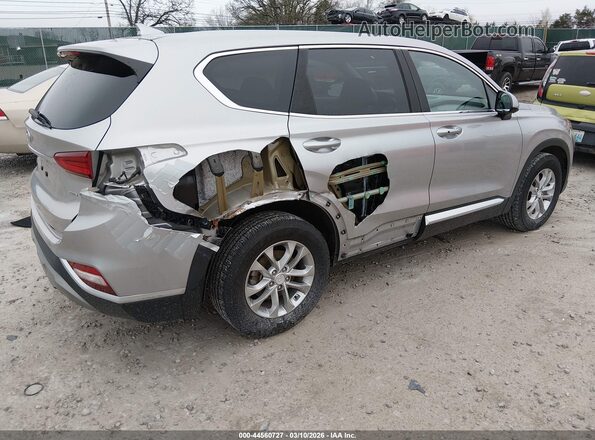 5NMS3CAD0LH189014 2020 HYUNDAI SANTA FE Gray Trasero derecho