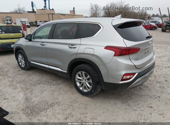 5NMS3CAD0LH189014 2020 HYUNDAI SANTA FE Gray Trasero izquierdo