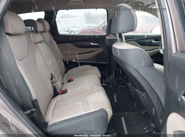 5NMS3CAD6KH036720 2019 HYUNDAI SANTA FE Brown VIN կոդի պիտակի տեսք