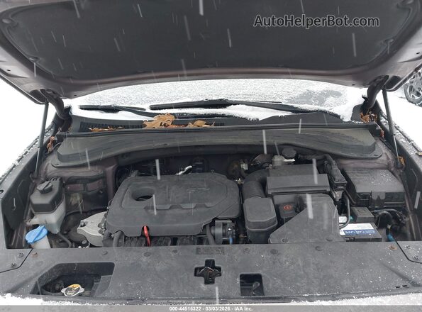 5NMS3CAD6KH036720 2019 HYUNDAI SANTA FE Brown Հետևի տեսք