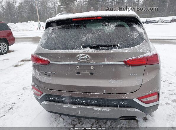 5NMS3CAD6KH036720 2019 HYUNDAI SANTA FE Brown 