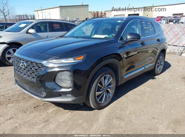 5NMS3CAD7KH032109 2019 HYUNDAI SANTA FE Black 