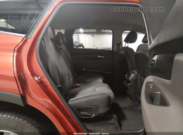 5NMS3CAD7LH207394 2020 HYUNDAI SANTA FE Orange VIN კოდის სტიკერის ხედი