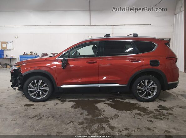 5NMS3CAD7LH207394 2020 HYUNDAI SANTA FE Orange 