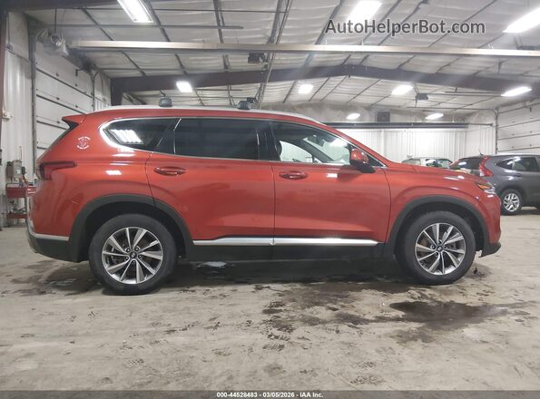 5NMS3CAD7LH207394 2020 HYUNDAI SANTA FE Orange სალონის 360-გრადუსიანი ხედი