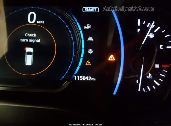 5NMS3CAD7LH207394 2020 HYUNDAI SANTA FE Orange 