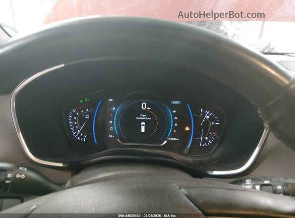 5NMS3CAD7LH207394 2020 HYUNDAI SANTA FE Orange უკანა სავარძლების ხედი