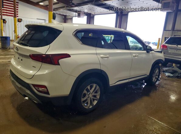 5NMS3CAD9KH055391 2019 HYUNDAI SANTA White Trasero derecho