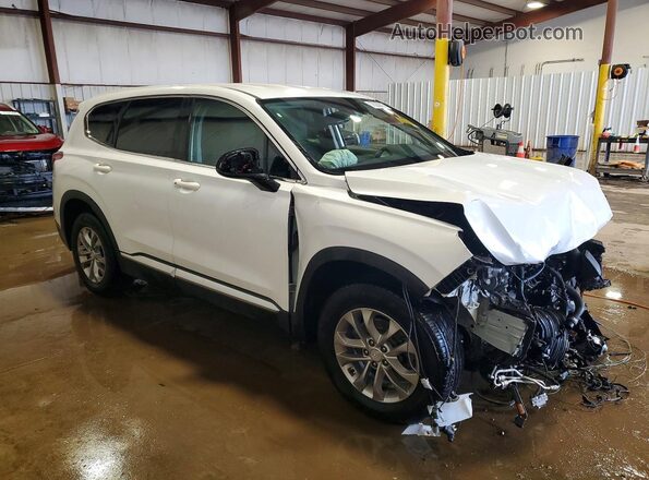 5NMS3CAD9KH055391 2019 HYUNDAI SANTA White Delantero derecho