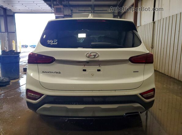 5NMS3CAD9KH055391 2019 HYUNDAI SANTA White Vista trasera