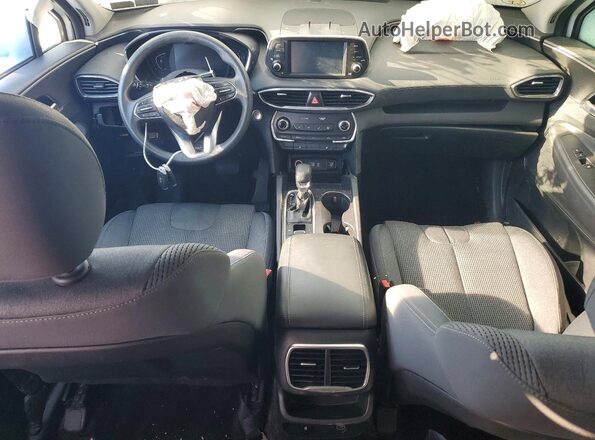 5NMS3CAD9KH055391 2019 HYUNDAI SANTA White Vista del salpicadero