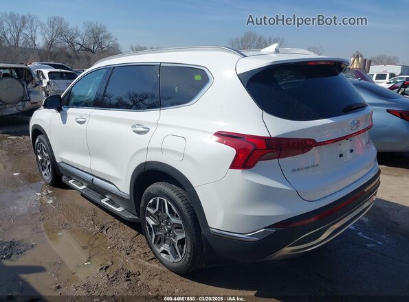 5NMS3DA11PH018452 2023 HYUNDAI SANTA FE HYBRID Белый Задняя левая четверть