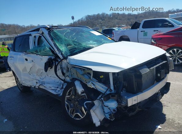 5NMS3DA16PH022254 2023 HYUNDAI SANTA FE HYBRID White Вид спереду
