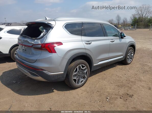 5NMS3DA17PH014194 2023 HYUNDAI SANTA FE HYBRID Silver უკანა მარჯვენა
