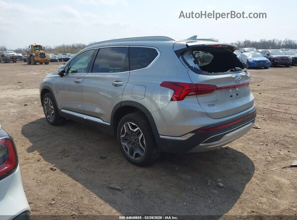5NMS3DA17PH014194 2023 HYUNDAI SANTA FE HYBRID Silver უკანა მარცხენა