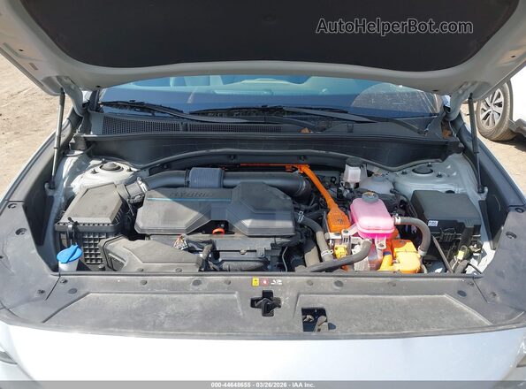 5NMS3DA17PH014194 2023 HYUNDAI SANTA FE HYBRID Silver უკანა ხედი