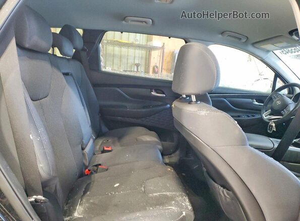 5NMS3DAJ1MH307570 2021 HYUNDAI SANTA Black Սալոնի հետևի տեսք