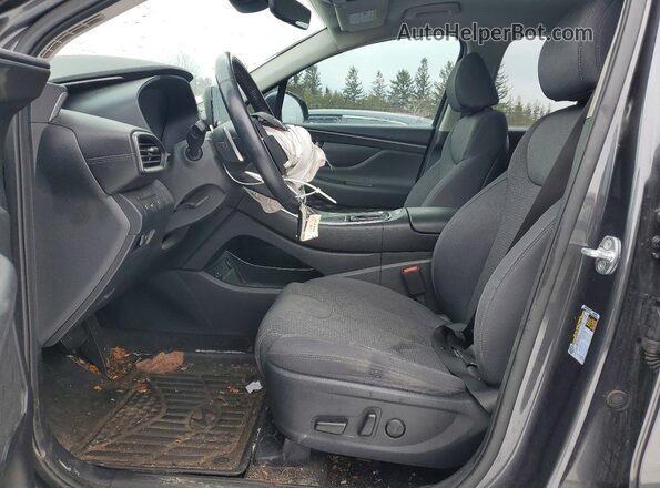 5NMS3DAJ3MH313600 2021 HYUNDAI SANTA Charcoal Vista interior delantera