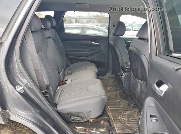 5NMS3DAJ3MH313600 2021 HYUNDAI SANTA Charcoal Vista interior trasera