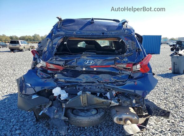 5NMS3DAJ4MH365057 2021 HYUNDAI SANTA Blue Հետևի տեսք
