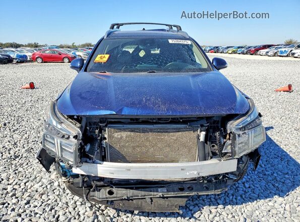 5NMS3DAJ4MH365057 2021 HYUNDAI SANTA Blue Դիմացի տեսք