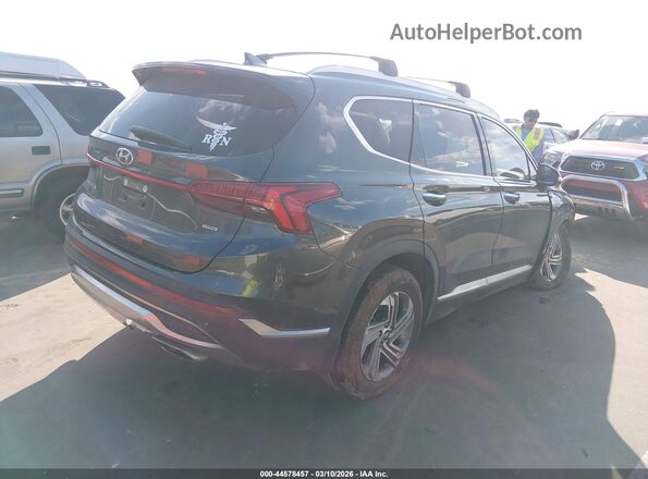 5NMS3DAJ4NH445802 2022 HYUNDAI SANTA FE Dark Blue Հետևի աջ