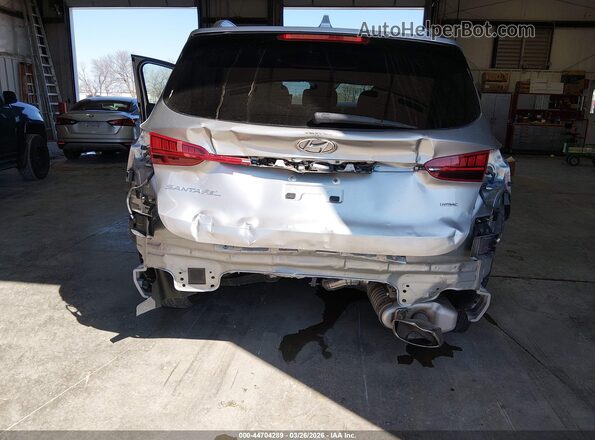 5NMS3DAJ8PH528409 2023 HYUNDAI SANTA FE Silver Դիմացի տեսք