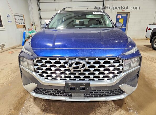 5NMS3DAJ9MH359724 2021 HYUNDAI SANTA Blue 
