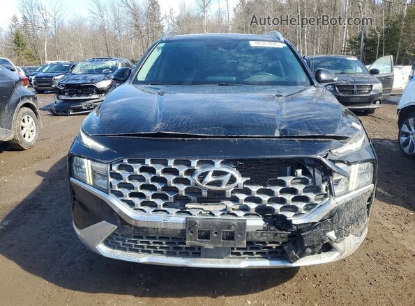 5NMS3DAJXNH452589 2022 HYUNDAI SANTA Black Вид спереду
