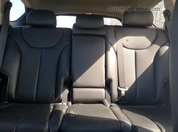 5NMS3DAJXNH452589 2022 HYUNDAI SANTA Black Вид задніх сидінь