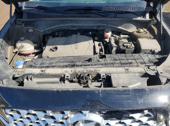 5NMS3DAJXNH452589 2022 HYUNDAI SANTA Black Вид підкапотного простору