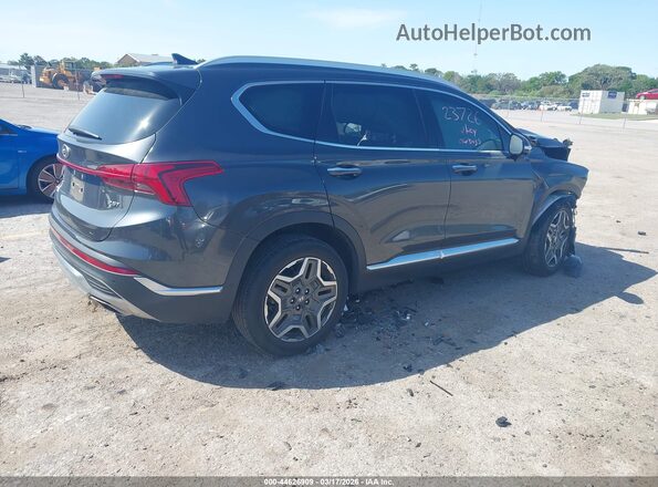 5NMS44AL3NH395604 2022 HYUNDAI SANTA FE Gray Rear right