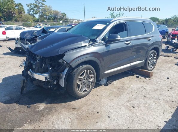 5NMS44AL3NH395604 2022 HYUNDAI SANTA FE Gray Front left