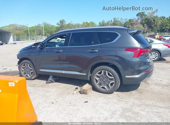 5NMS44AL3NH395604 2022 HYUNDAI SANTA FE Gray 360 interior view