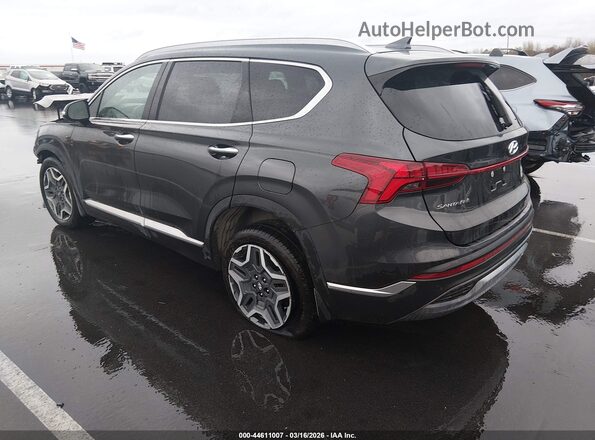 5NMS44AL4PH486397 2023 HYUNDAI SANTA FE Gray Задня ліва чверть