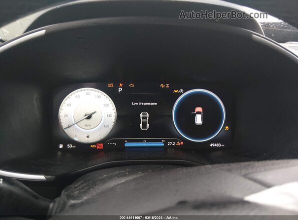 5NMS44AL4PH486397 2023 HYUNDAI SANTA FE Gray Вид задніх сидінь