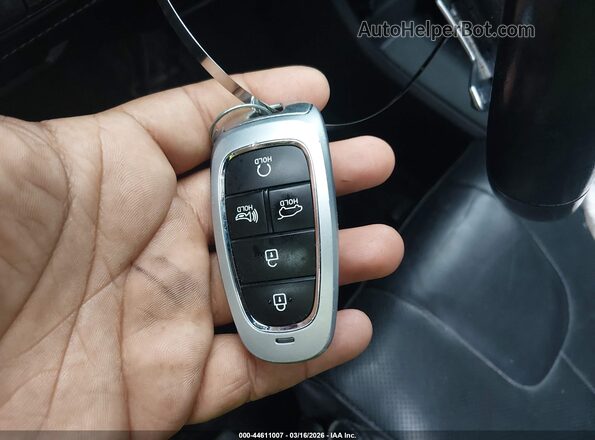5NMS44AL4PH486397 2023 HYUNDAI SANTA FE Gray Вид панелі приладів