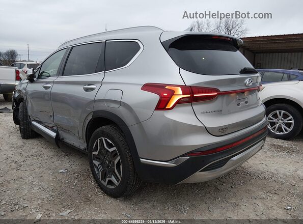 5NMS4DAL2PH533197 2023 HYUNDAI SANTA FE Серебряный Задняя левая четверть