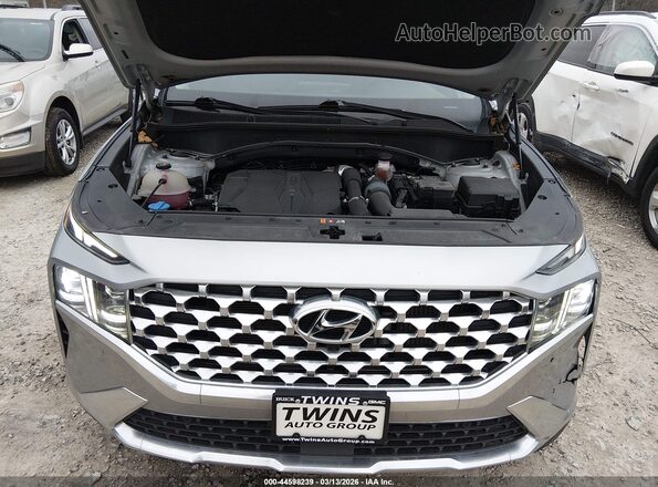 5NMS4DAL2PH533197 2023 HYUNDAI SANTA FE Серебряный Вид сзади