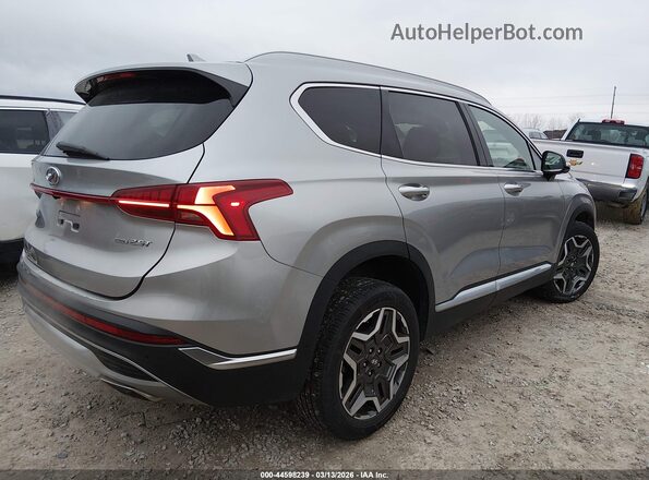 5NMS4DAL2PH533197 2023 HYUNDAI SANTA FE Серебряный Задняя правая четверть