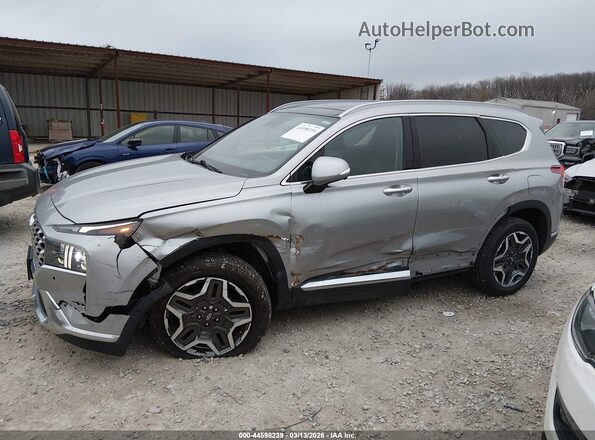 5NMS4DAL2PH533197 2023 HYUNDAI SANTA FE Серебряный Панорамный вид салона 360°